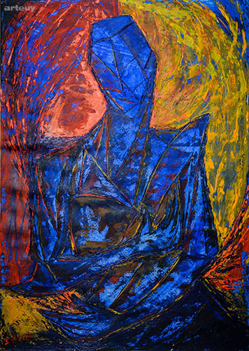 Dama en Azul II - Isabel Pareja
