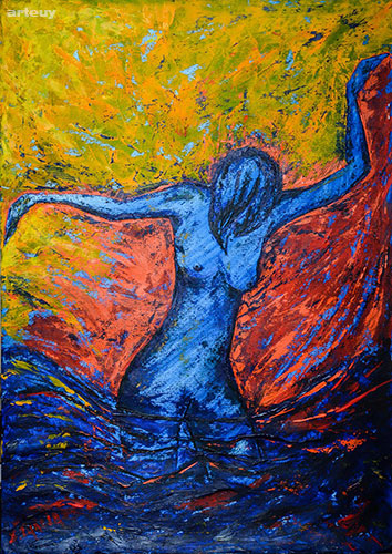 Ave Fénix Azul - Isabel Pareja